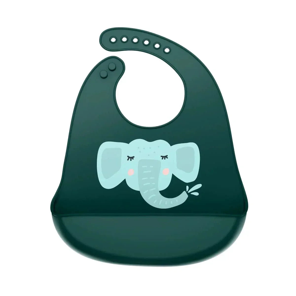Silikonový bryndáček Coccorito - Elephant +6 měsíců Nati Shop