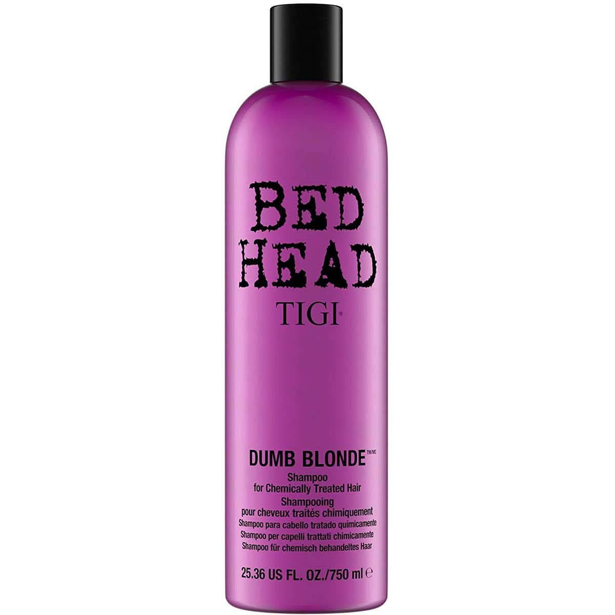 Bed Head od TIGI Dumb Blonde, šampon pro chemicky ošetřené vlasy, 750 ml Sprcha a vana Naty Shop
