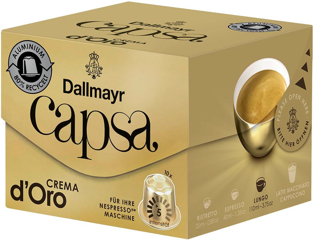Longo Crema d´Oro Capsule 10 kapslí