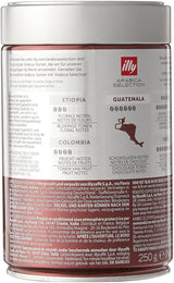 Kávová zrna illy, výběr zrn kávy Arabica, Guatemala, balení 6 ks (6 x 250g)