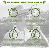 Green Mate Green Orgánica Energy Guarana 500G | Organický čaj Yerba Mate z Brazílie | Přirozený obsah kofeinu | Organický čaj Maté