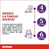 Pleny Huggies Extra Care, ultra savé, velikost 5 (12-17 kg), 68 kusů