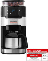 Termální espresso kávovar GASTROBACK Grind & Brew Pro, stříbrná, černá