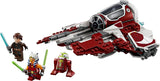 LEGO Star Wars 75401 Ahsoka's Jedi Interceptor, Starfighter pro fanoušky Clone Wars, Minifigurky Ahsoka Tano a Anakin Skywalker se světelnými meči a R7-A7, pro chlapce a dívky od 8 let Stavebnice Beuche den LEGO-Store