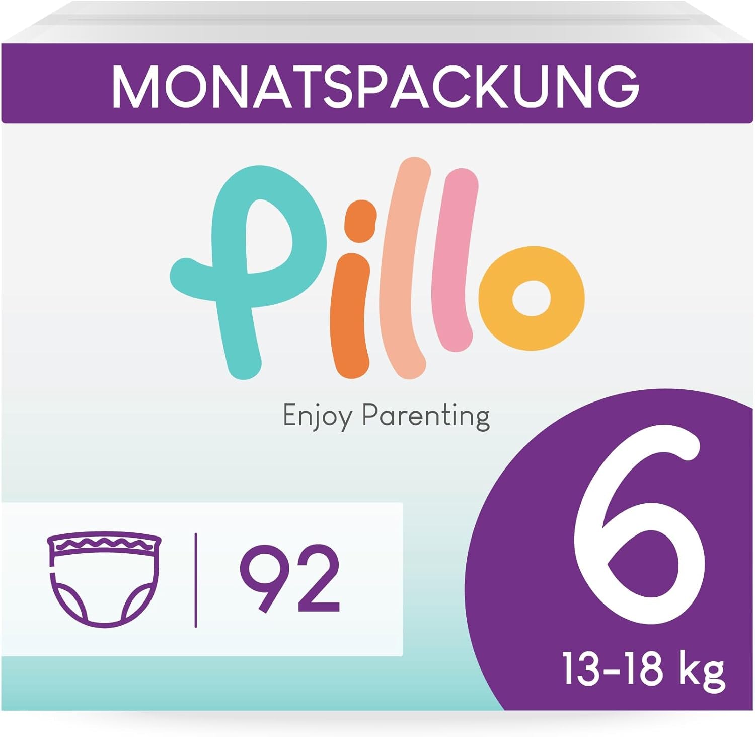 Plenky Pillo, velikost 7, 84 kusů, 4 balení po 21 plenkách, velikost 7 - XXL (15+ kg) - Dětské plenky