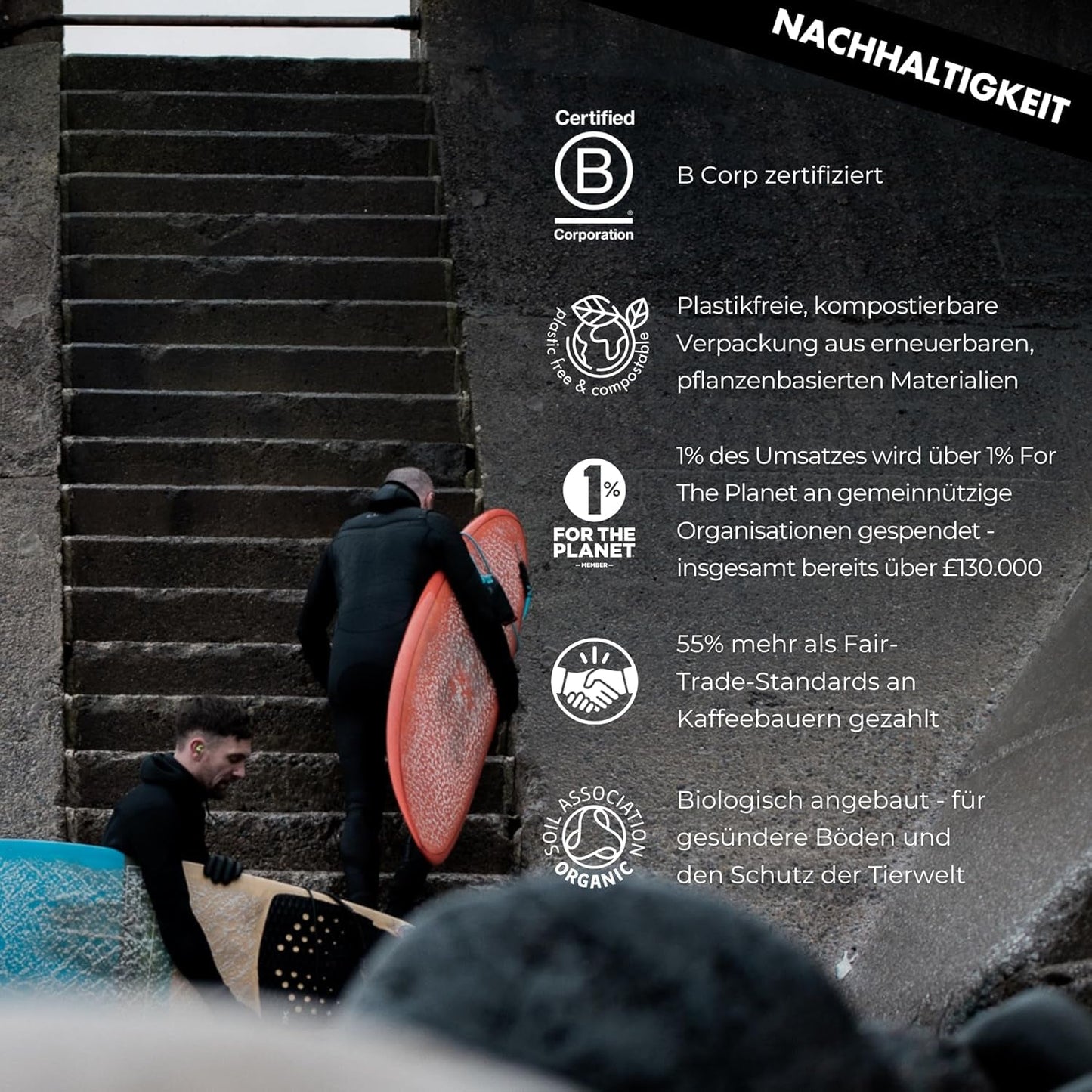 EXHALE Bio GANZE BOHNEN – Dunkel Gerösteter Kaffee – 450g Balení – Mykotoxinfrei & Geeignet für Bulletproof Coffee – Single Origin und 100% Arabica Bohnen