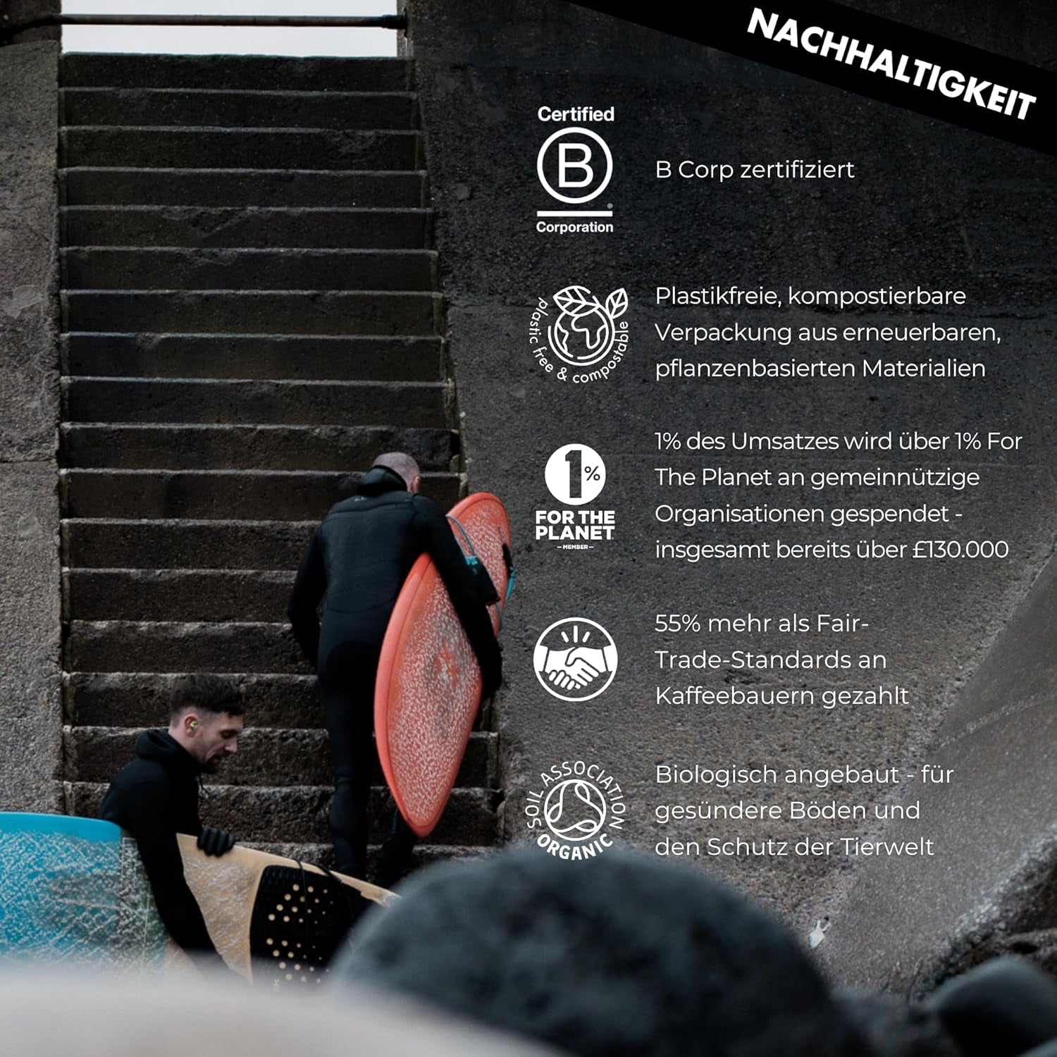 EXHALE Bio GANZE BOHNEN – Dunkel Gerösteter Kaffee – 450g Balení – Mykotoxinfrei & Geeignet für Bulletproof Coffee – Single Origin und 100% Arabica Bohnen