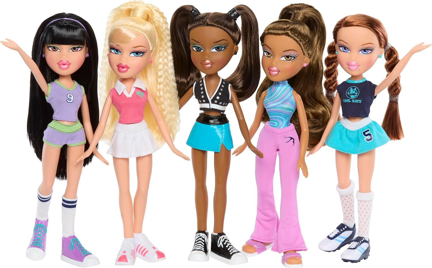 Bratz Play Sportz Cloe (Tenis) – módní panenka s doplňky
