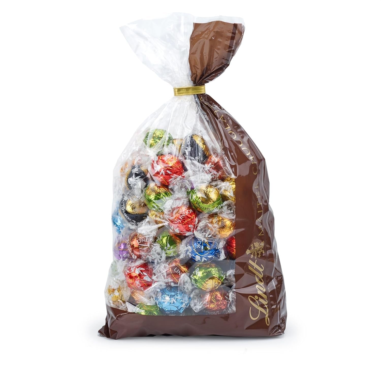 Lindt Čokoláda | Sortiment LINDOR | 1371 g | 110 lanýžů v jemné čokoládě s náplní rozplývající se v ústech | Dárek čokolády ke sdílení
