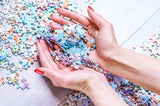 Květiny č. 1 - 1000dílné panoramatické puzzle pro dospělé Puzzle Naty Shop