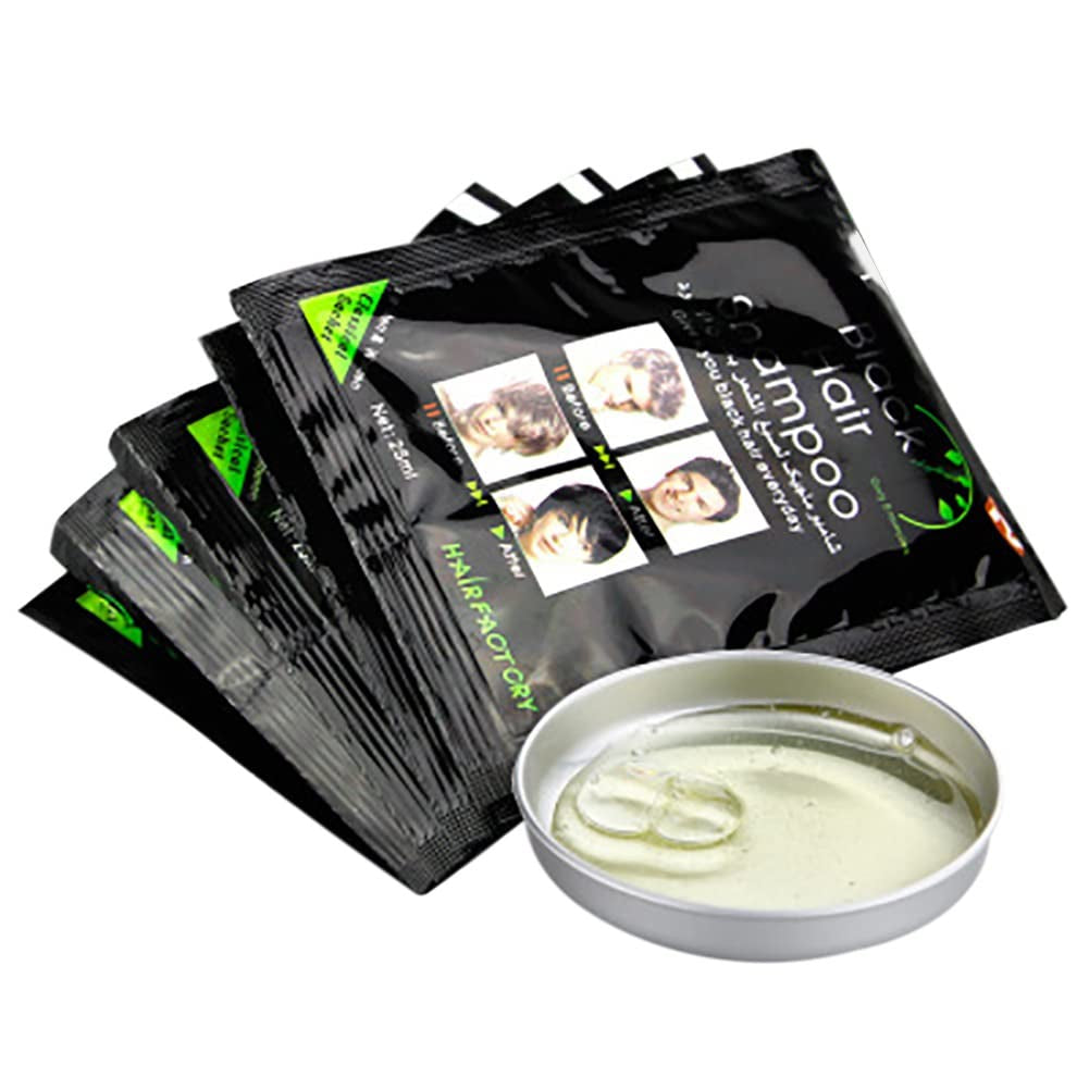 Okamžitá barva vlasů Šampon pro černé vlasy vydrží 30 dní Přírodní přísady Naty Shop Hair Dye