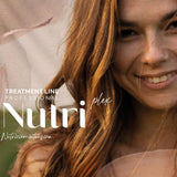 VEGAIROA - Nutri Plex Mask - Intenzivní péče - Hloubkově hydratační péče - Ochranný efekt proti krepatění vlasů - Pro suché vlasy - Profesionální veganský kadeřnický přípravek - 1000g Naty Shop maska na vlasy