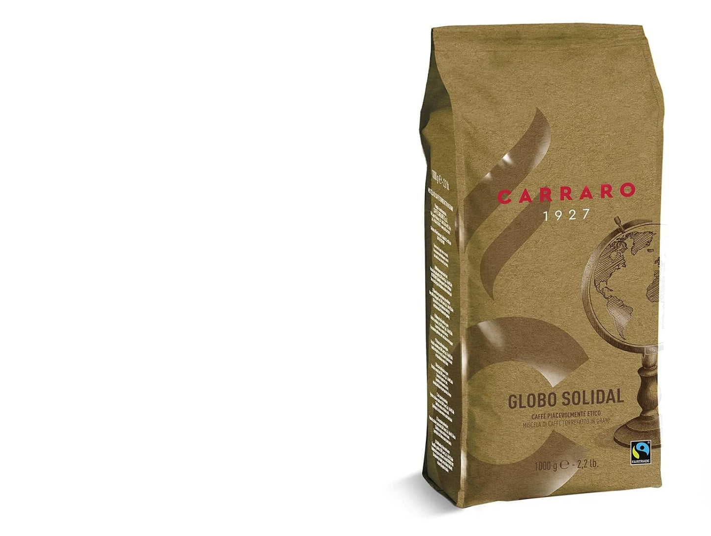 Zrnková káva Globo Solidale Fairtrade 1KG