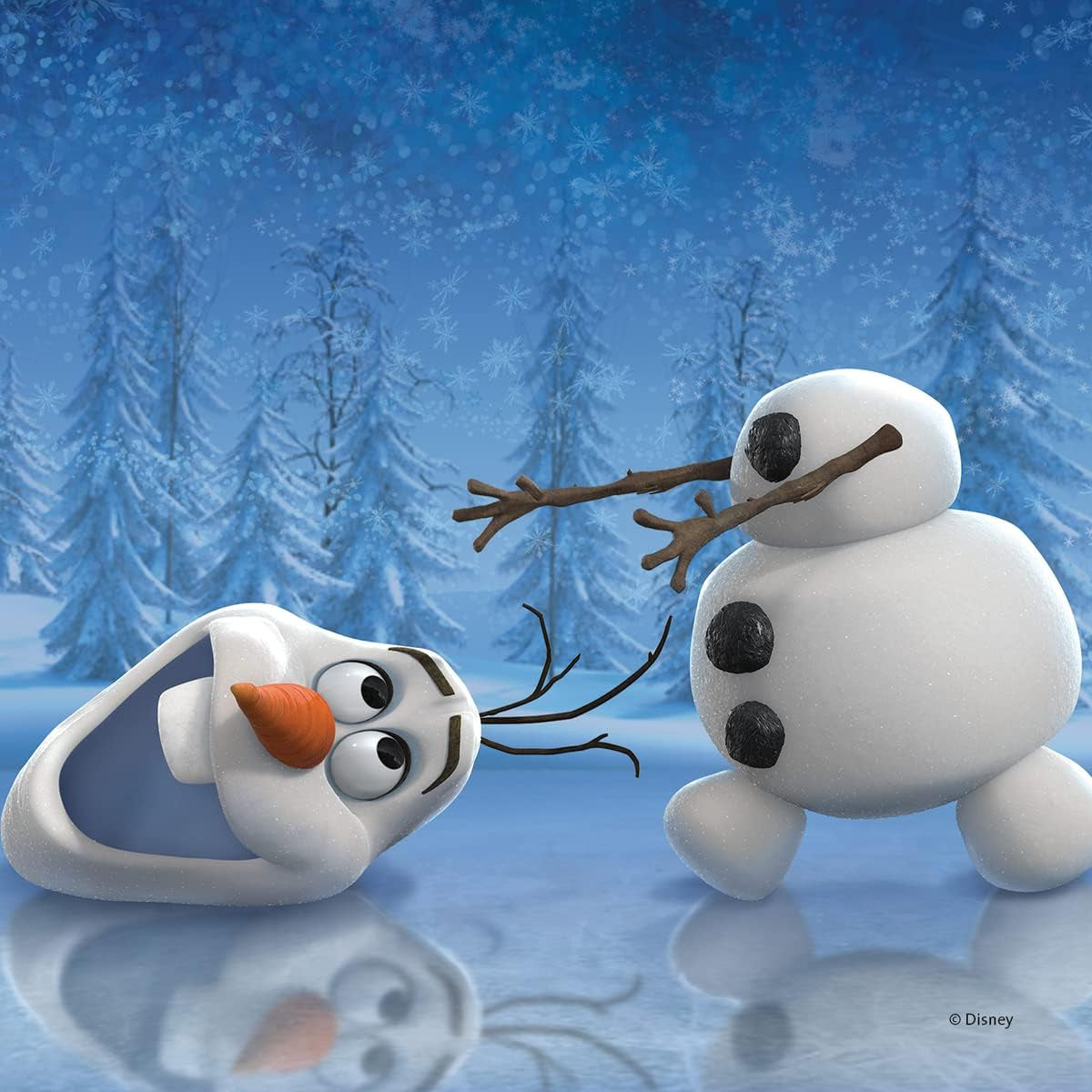Dětské puzzle Ravensburger - 09264 Adventures in Winterland - skládačka pro děti od 5 let, skládačka Disney Frozen s 3x49 dílky Puzzle Naty Shop
