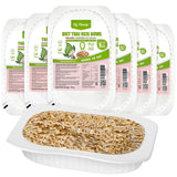 Elf-Family Konjak Reis Thai Brauner Shirataki Bowl -[Diätbox für 1 Wo.] - Instantní Jasmin Reis - Fertiggerichte für Mikrowelle - Natürlich Superfoods Mikronährstoffe - Vegan/Low Carb/Fettfrei- 6er Box