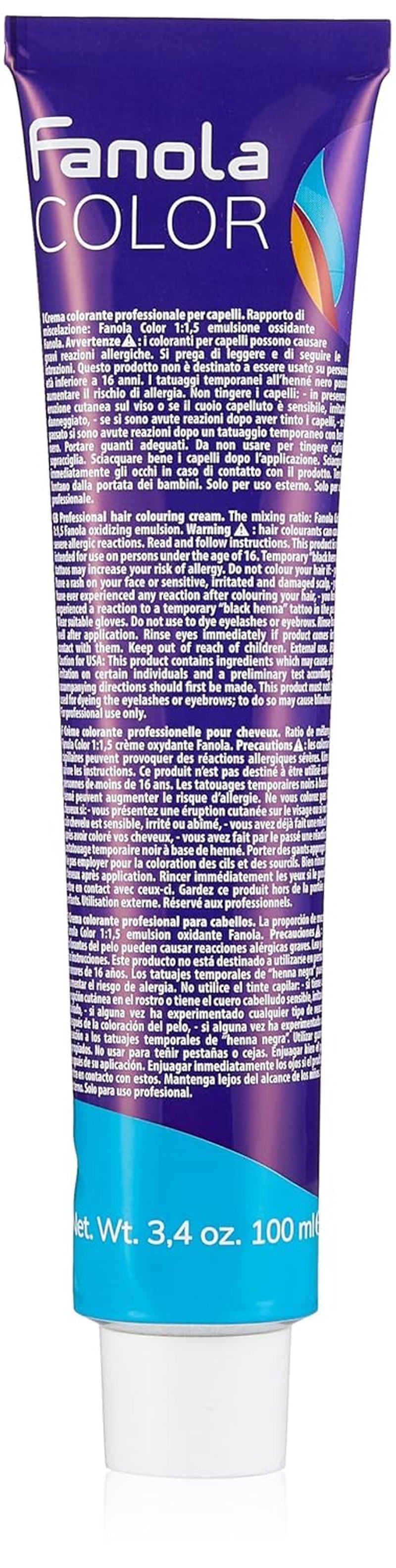 Fanola crema colore Barvicí krém 7.0 Blond, 100 ml