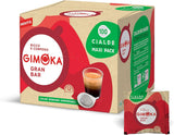 Gimoka Kompostierbare Kaffeepads, Gran Bar Intenso Kaffeemischung, Intensität 12-100 Pads – kompatibilní s ESE System Papier Pads 44 mm