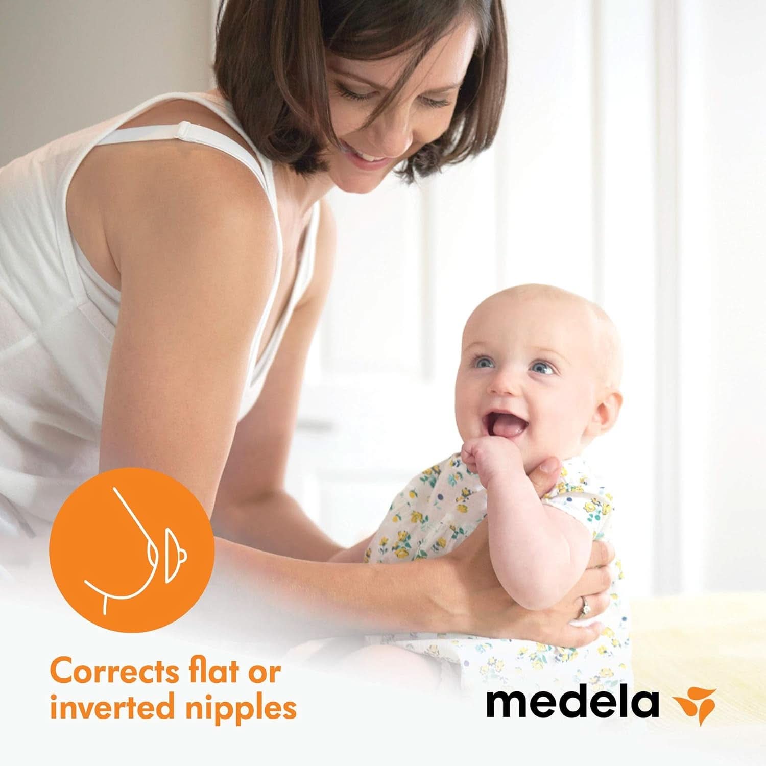 Medela tvarovač bradavek - neobsahuje BPA - jedna velikost pro všechny doplňky pro výživu a kojení Bebe Naty Shop