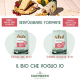 Bio těstoviny Trivelline N.47 - 500g se špaldovou moukou, čočkovou moukou a quinoa moukou - Bohaté na bílkoviny, zdroj vlákniny a bílkovin