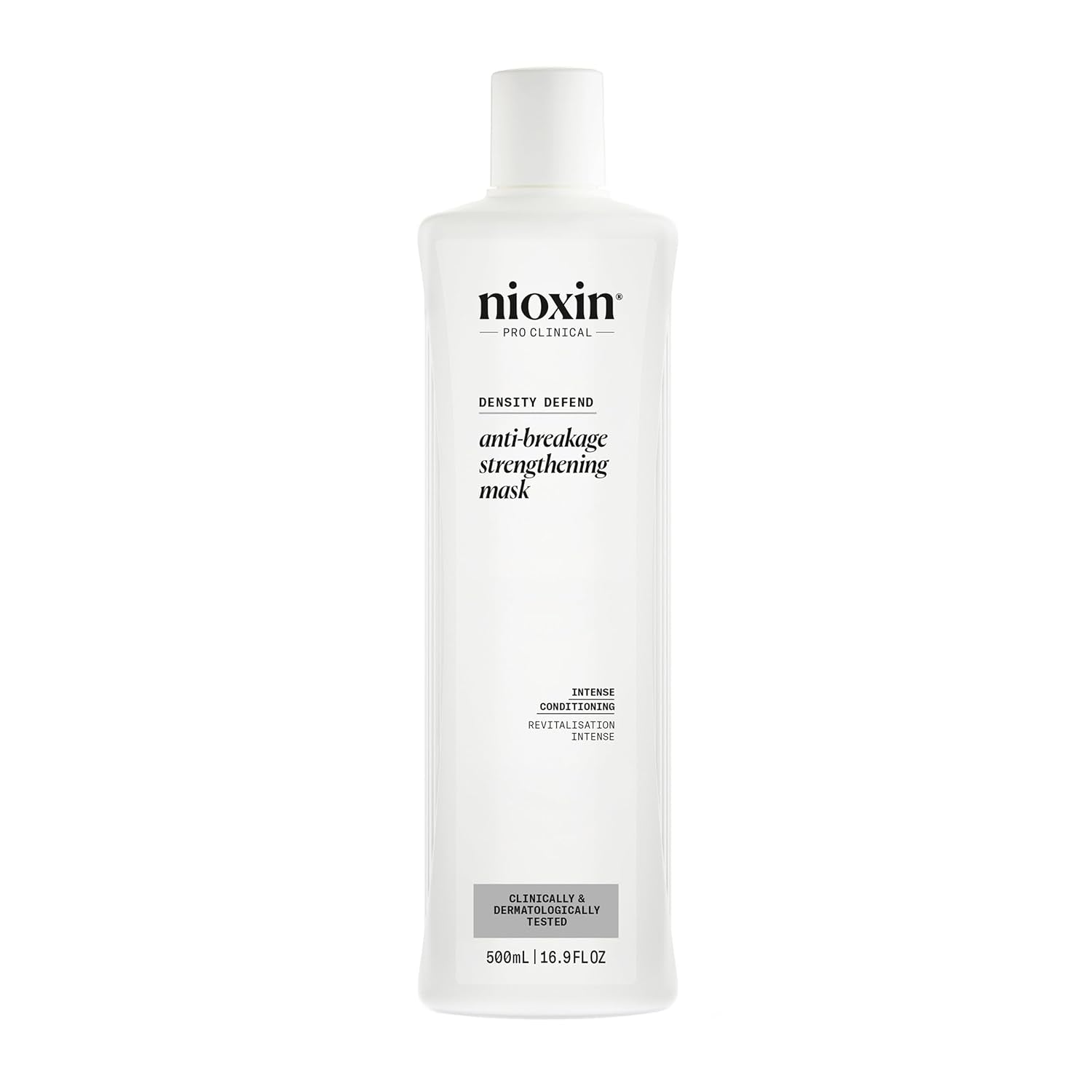 Nioxin Density Defend Anti-Breakage posilující maska na vlasy - Hydratační maska na vlasy proti lámání vlasů, bezoplachová péče o vlasy s vitamínem C Maska na vlasy Naty Shop 500 Ml (1 balení)