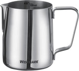 Westmark Brasilia Karafa na mléko 200 ml - ideální na smetanu do kávy, mléko, med a další přísady do kávy a čaje, příslušenství pro baristy - nerezová ocel