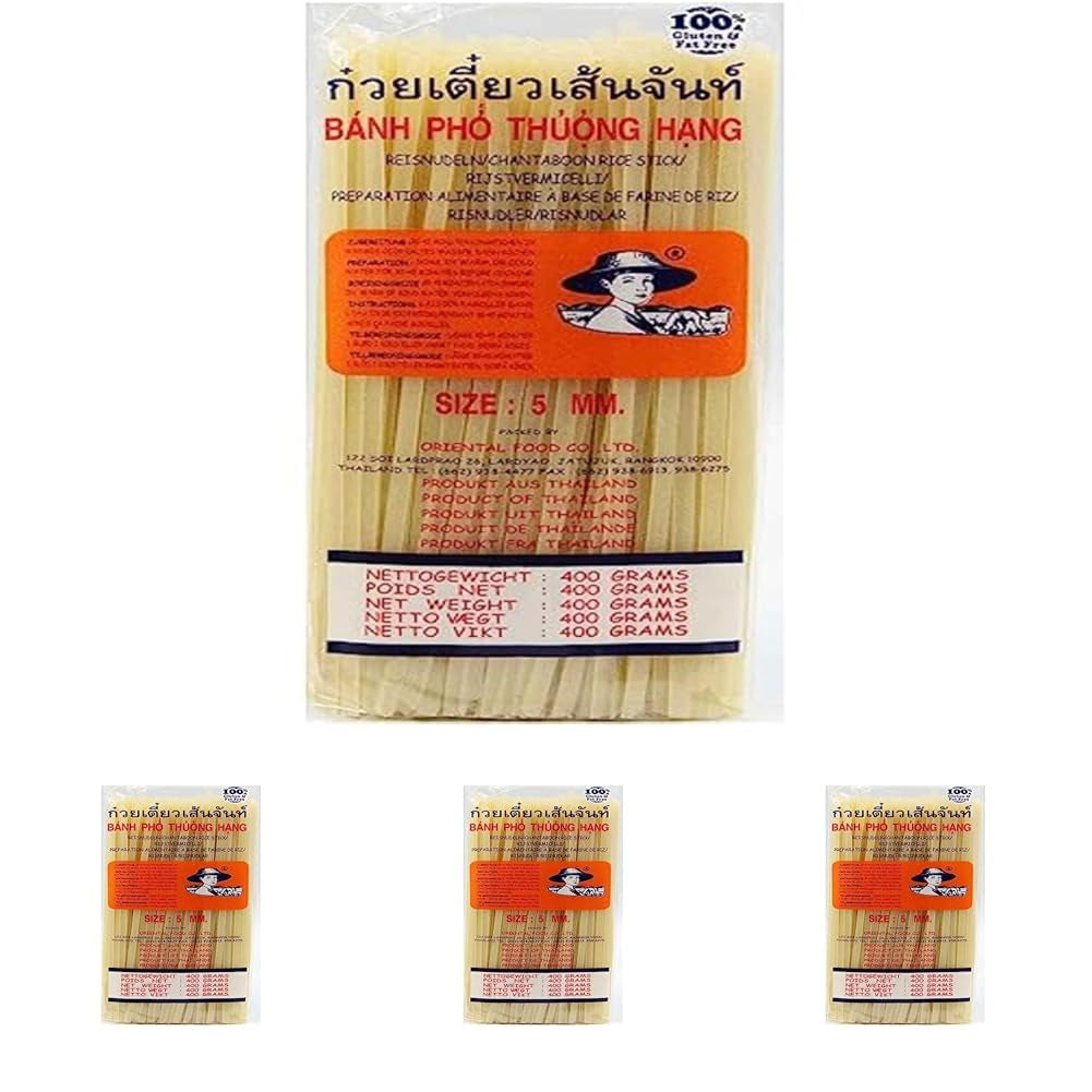 - rýžové nudle (pravé) 5 mm, (1 x 400 g)