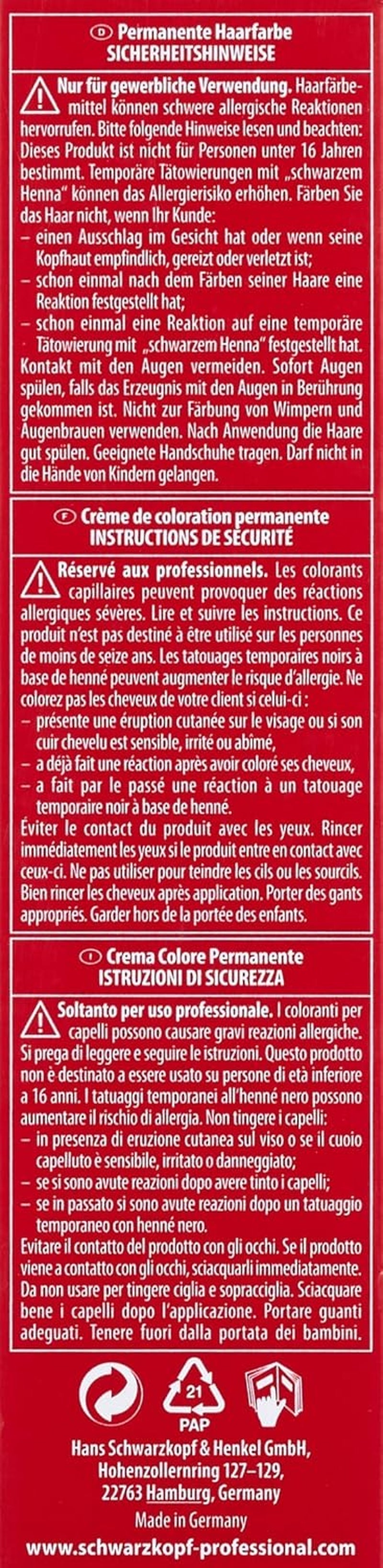 Schwarzkopf IGORA Royal Premium Barva na vlasy 9-4 extra světlá blond béžová, 1 balení (1 x 60 g) Barva na vlasy Naty Shop