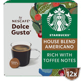STARBUCKS House Blend od Nescafé Dolce Gusto, Mittlere Röstung, Kaffeekapseln 6 x 12 (72 kapsel)