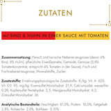Gourmet Gold Délicatesse en Sauce Mokré krmivo pro kočky s hovězím a kuřecím masem, balení 12 ks (12 x 85 g)