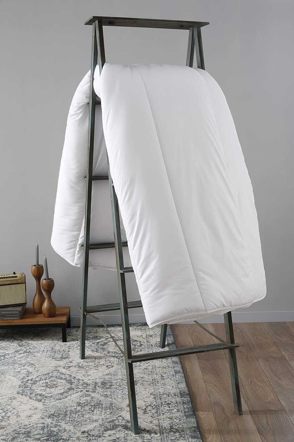 Peřina, Odolná proti roztočům, Bílá, 240 X 220 Cm, Na manželskou postel, Přikrývka Niagara, Měkká a pohodlná, Lze prát v pračce na 40 °C Přikrývky a přikrývky Naty Shop