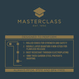 Masterclass Tiefes Muffinblech/Yorkshire Puddingform, 6-Loch-Form Mit PTFE-, PFOA- Und Bpa-Freier Antihaftbeschichtung, Robuster 1 Mm Kohlenstoffstahl, Grau, 35 X 26 Cm Formy a plechy na pečení Naty Shop