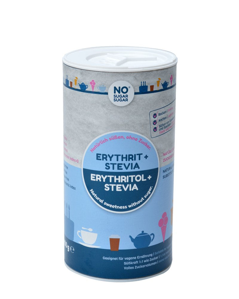 BEZ SUGAR SUGAR 400 G Erythrit + Stevia Vegan, 100% Zucker- & Kalorienfreier Zuckerersatz, Zahnfreundlich 1:1 Süße Gegenüber Zucker, Gesunde Alternative Ohne Eigengeschmack Zum Kochen, Backeners Nazývá se Süßen