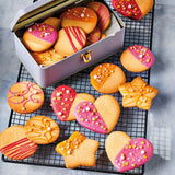 Funcakes Mix Für Kekse: Einfach Zu Verwendende, Knusprige Und Knusprige Kekse, Perfekt Zum Dekorieren Mit Fondant-Oder Royal Icing, Auch Als Tortenkruste Geeignet, Halal., 1 kg Směs na pečení a vaření Naty Shop