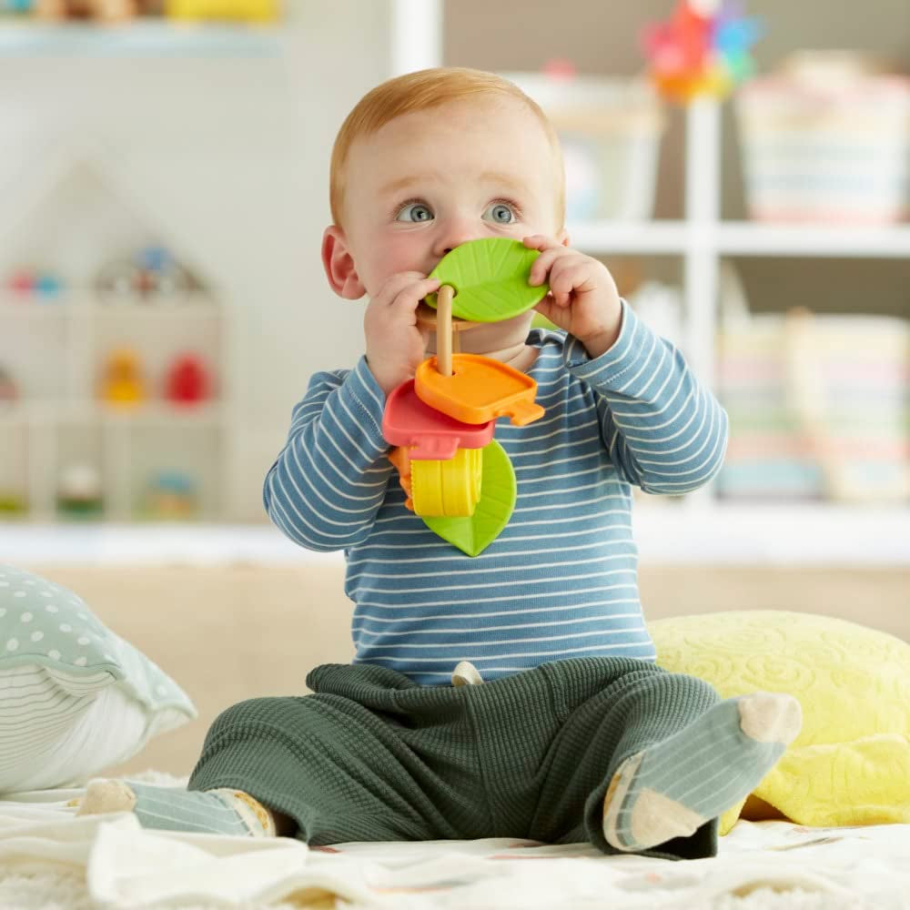 Playskool Moje první klíče, smyslová hračka se strukturami a zvuky pro miminka od 3 měsíců (Amazon Exclusive) Baby Toys Naty Shop