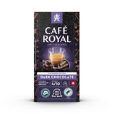 Café Royal s příchutí hořké čokolády 100 kapes pro Nespresso kávovar na kávu - 4/10 Intenzita - UTZ-zertifiziert, aus Aluminium & Lungo 36 Kapseln für Nespresso Kaffee Maschine - 4/10 Intenzita