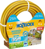HOZELOCK - Hadice Tricoflex Ultraflex Ø 12,5 mm (1/2") 20 M: Ohebná zahradní hadice, odolná proti povětrnostním vlivům, zkroucení a ohybu, vyrobená ze 40 % recyklovaného PVC [117002], žlutá
