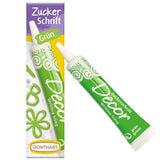 Günthart Backdecor 25 g Cukr s písmeny ZLATÝ Pro všechny dezerty ve zlaté barvě Vyrobeno z cukru pro krásná písmena a vzory, 1 balení (25 g)