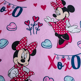 Povlečení Disney, Minnie Mouse Pink Baby, 100% bavlna povlečení na zip – Kids Naty Shop
