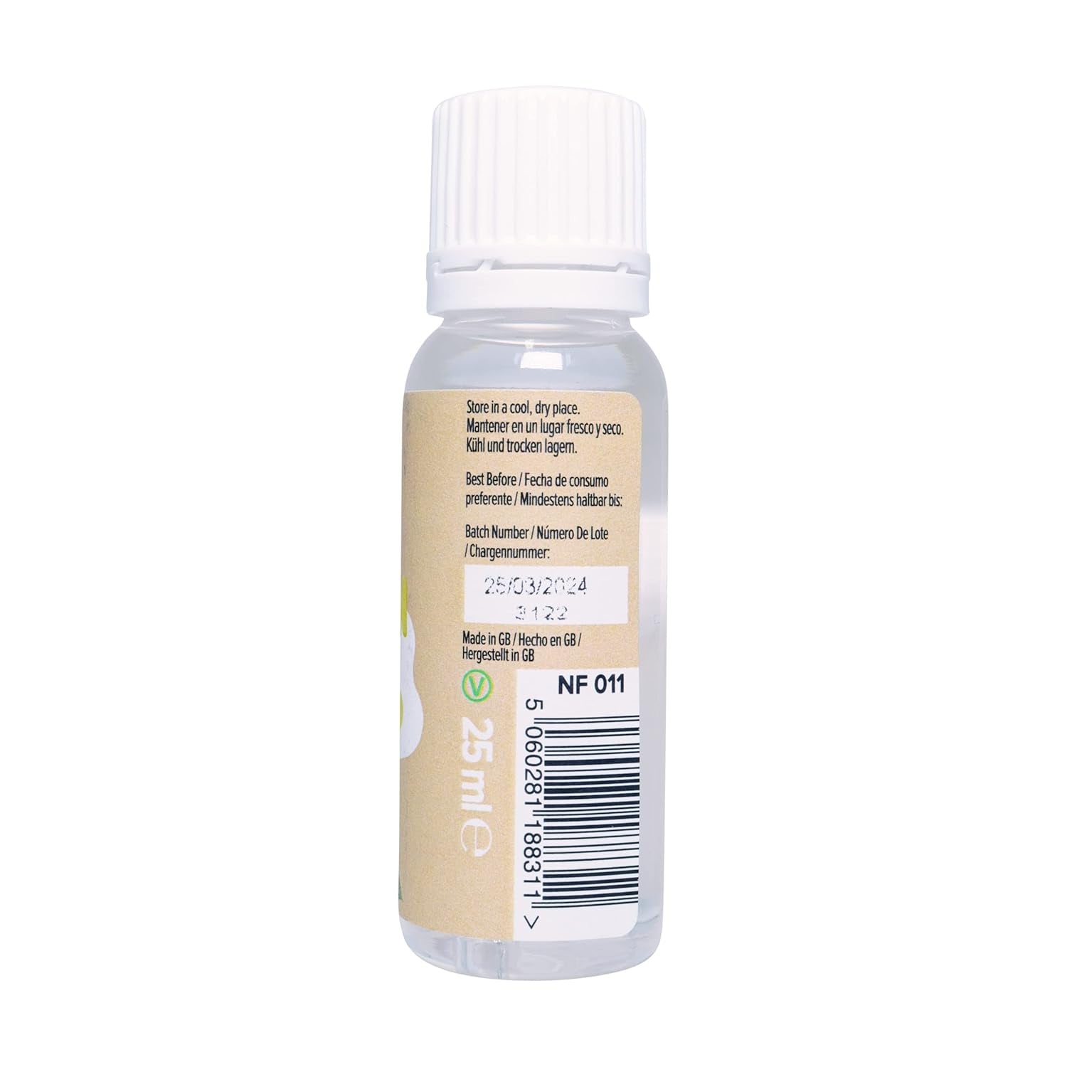 100% přírodní citronová příchuť, 25 ml (balení 2 ks) Sladidla Naty Shop