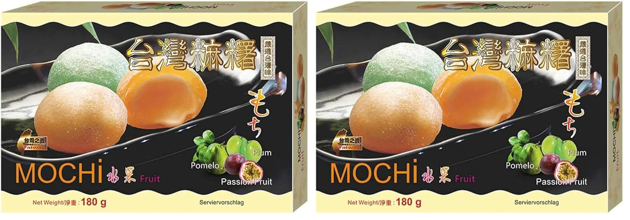 Mochi, ovocná směs, 1 x 180 g