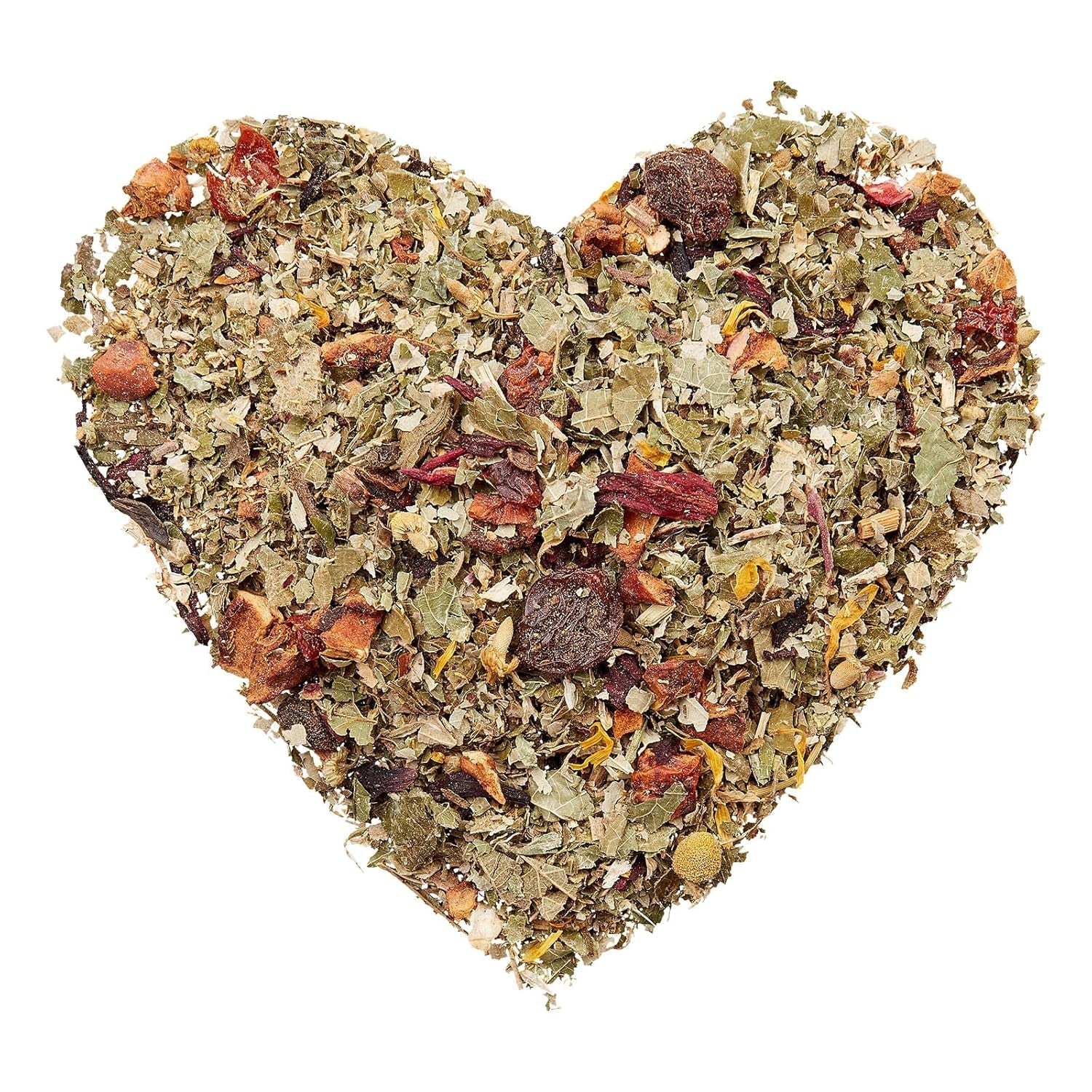 Teeverliebt Mountain Herb Tea, Blackberry Leaf Sypaný bylinný čaj, Bio čajová směs, 1kg