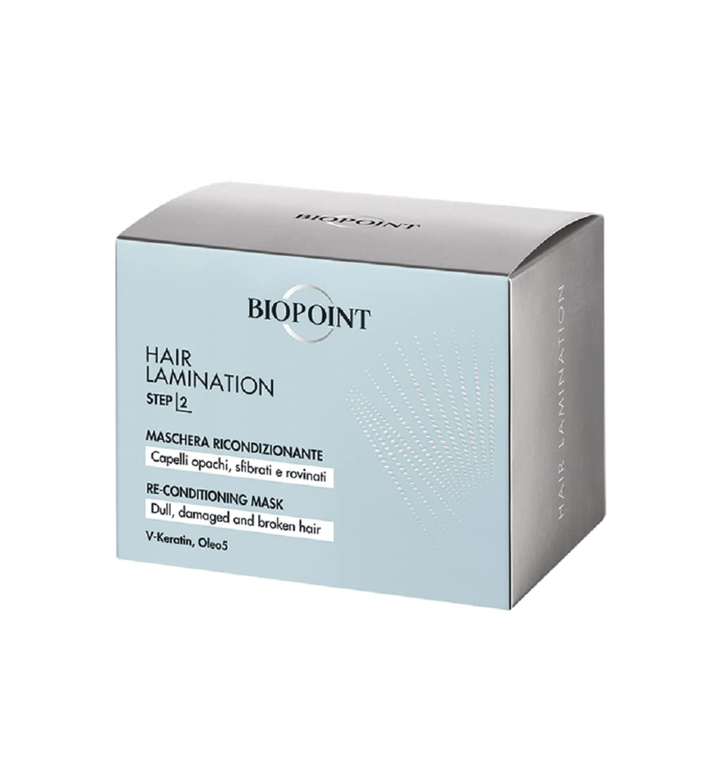 Laminace vlasů Krok 2, Repair Mask 200 ml, 6,7 Fl Oz Made in Italy Maska na vlasy Naty Shop
