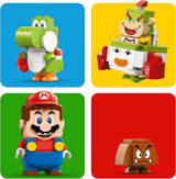 LEGO Super Mario Dobrodružství s interaktivním Mariem, sada vozíků pro klauna, hračka Yoshi, dárek pro Nintendo pro chlapce, dívky a hráče od 6 let 71439 Stavebnice Besuche den LEGO-Store