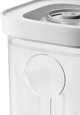 Box ZWILLING FRESH & SAVE CUBE, velikost 2M, modulární a stohovatelný úložný box, hermetické a vyprázdnitelné úložiště, lze mýt v myčce, průhledné boxy na potraviny Naty Shop