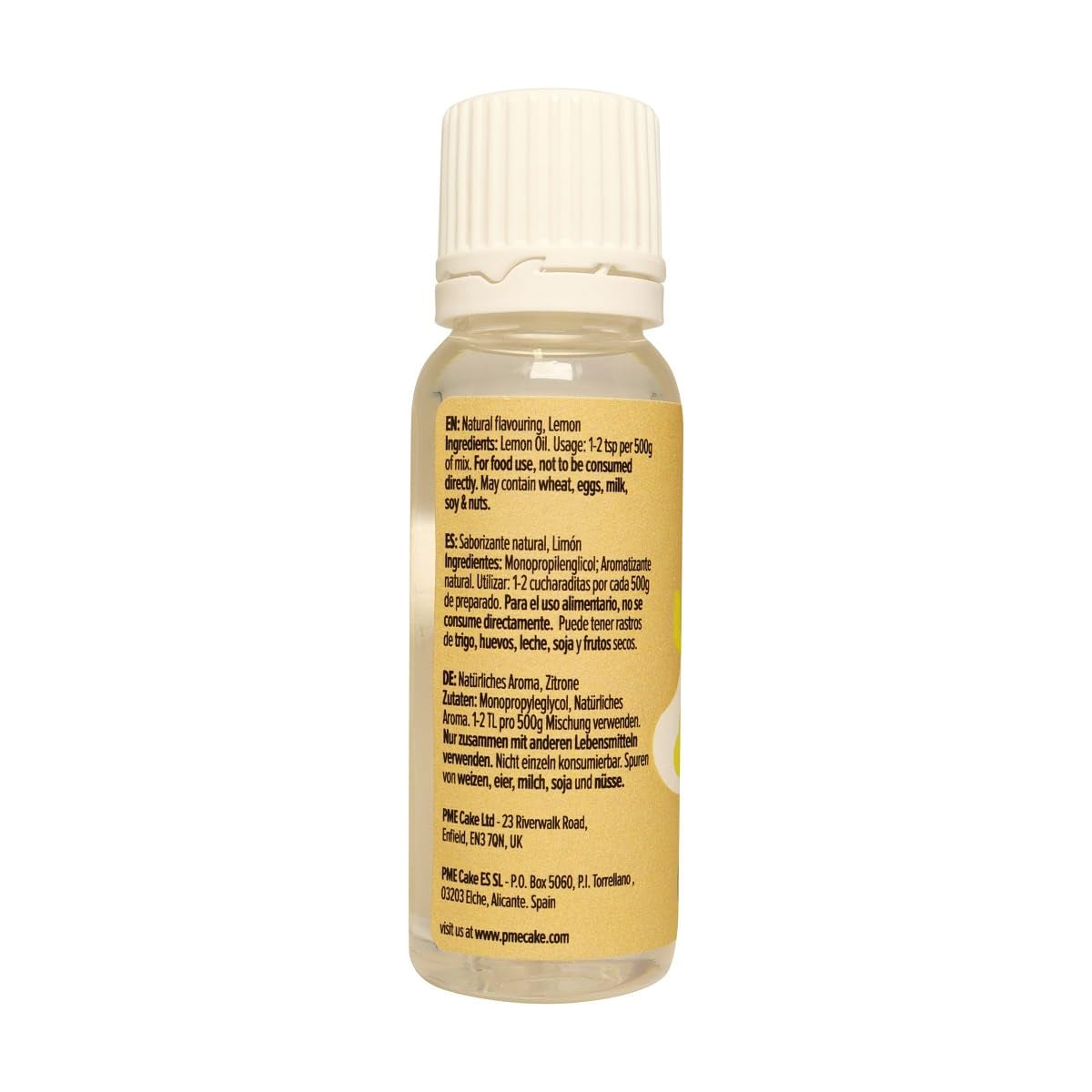 100% přírodní citronová příchuť, 25 ml Sladidla Naty Shop