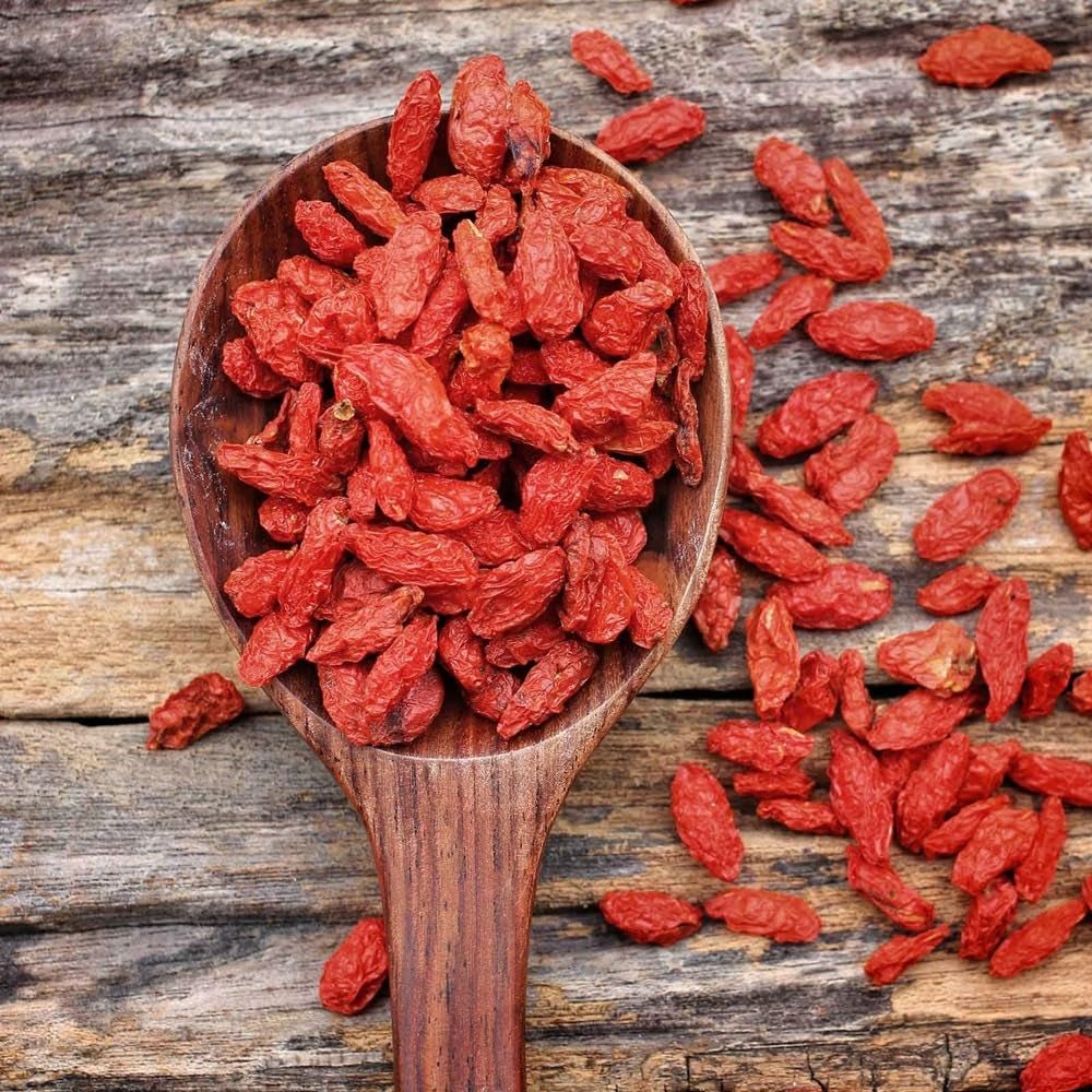 '- Přírodní bobule goji (350 g) - Sušené dehydratované produkty Naty Shop