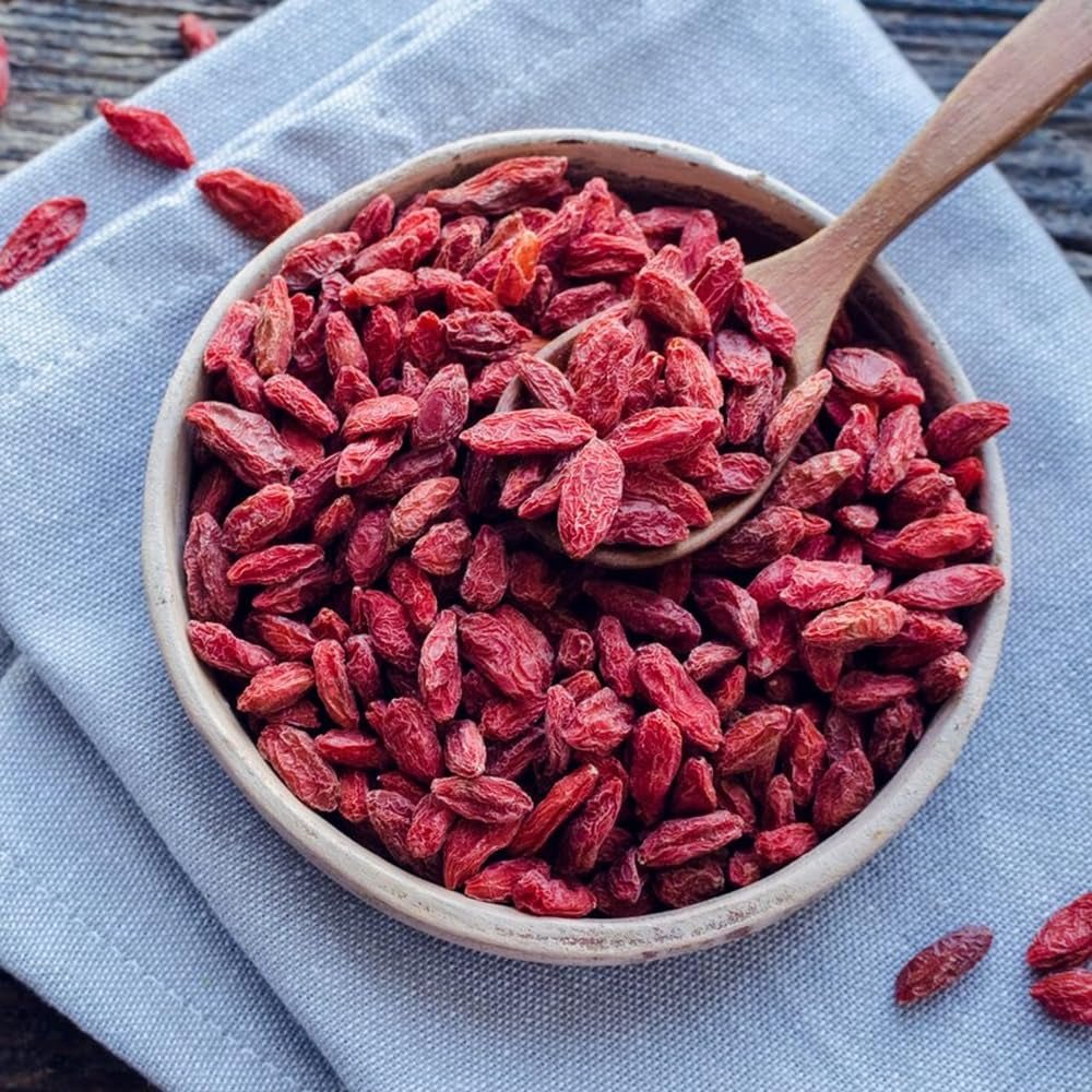 '- Přírodní bobule goji (350 g) - Sušené dehydratované produkty Naty Shop