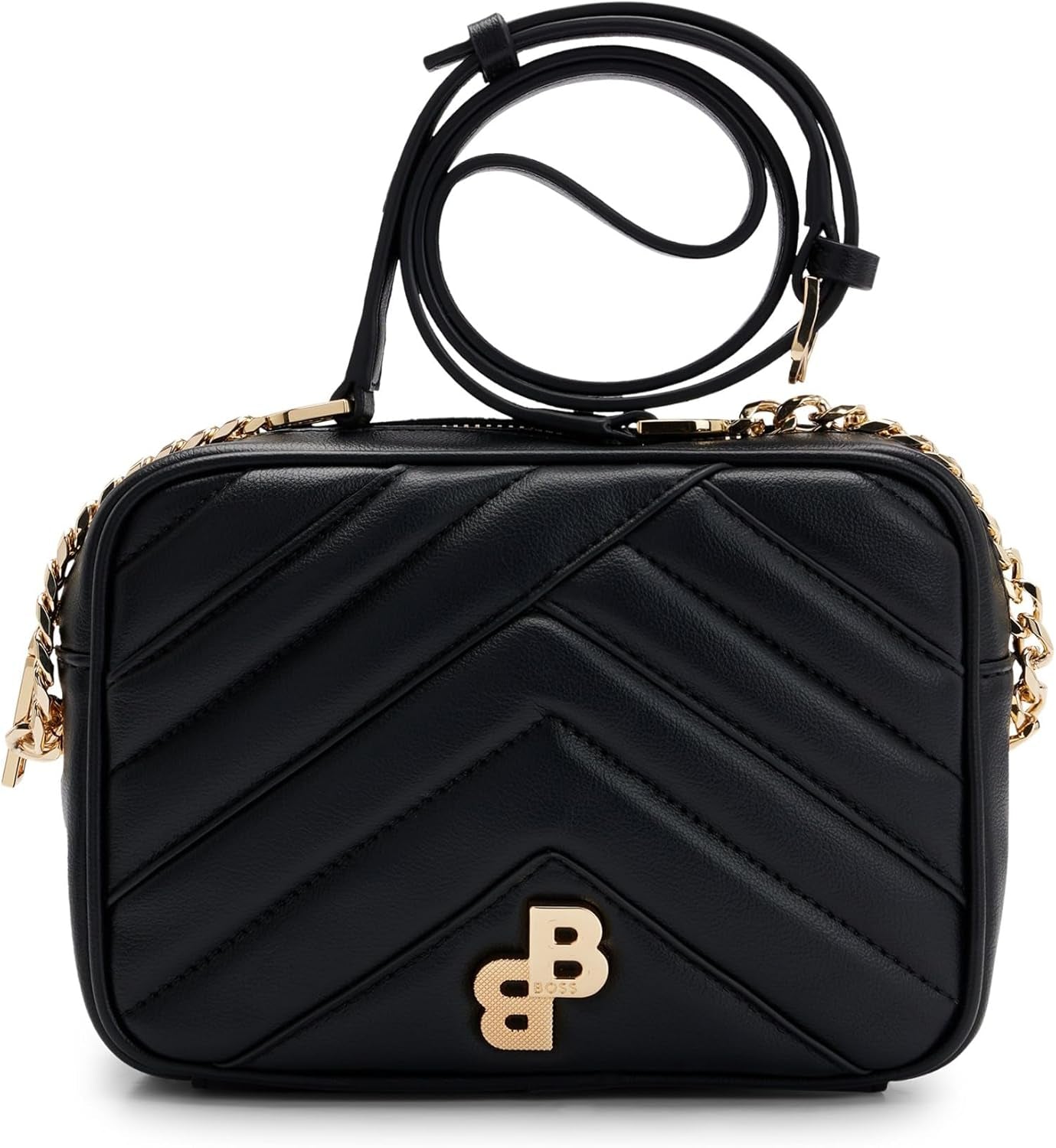 BOSS Evelyn Zip Crossb.n. Dámské crossbody kabelky Naty Shop Black1
