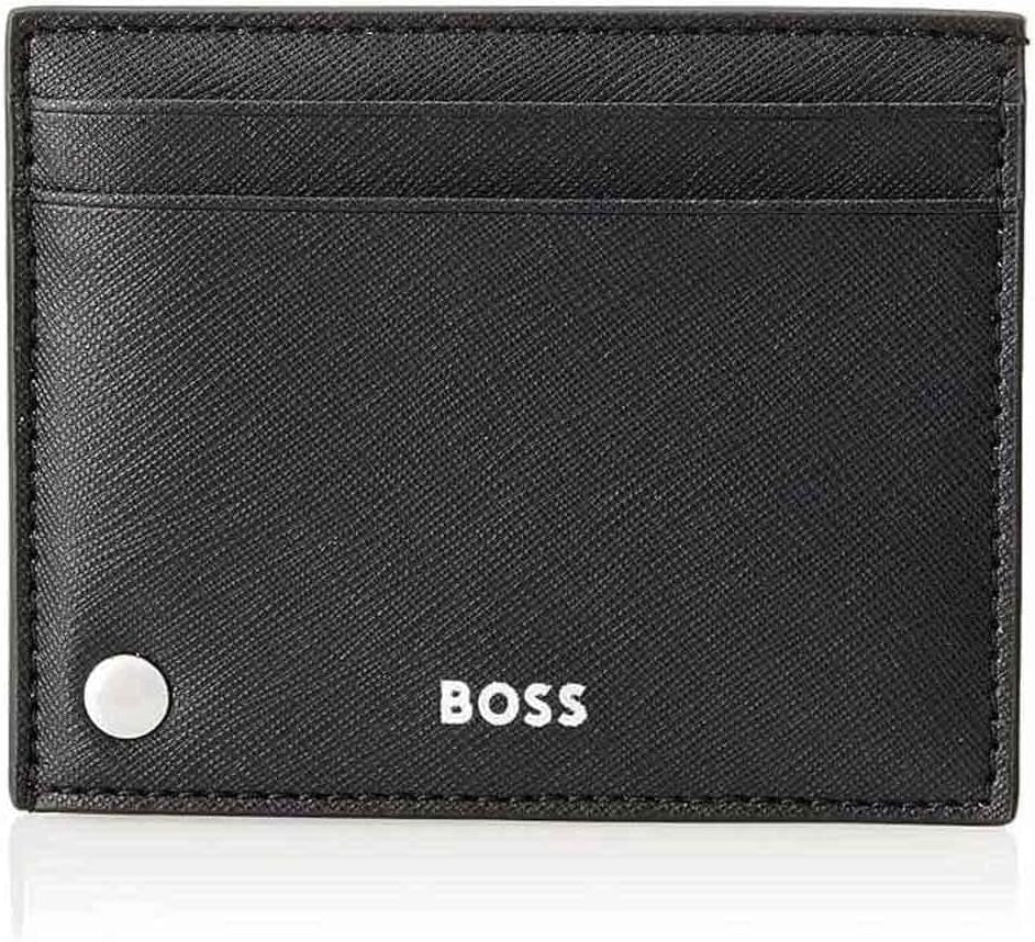 BOSS Zair_S_New_C_Holder Pánská peněženka Černá1 Peněženka Muži Naty Shop Výchozí název