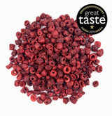 BRIX Mrazem sušené třešně | Přírodní sušené třešně 105g | Great Taste Award Sušené ovoce, Sušené hořké třešně | GMO Free Gluten Free Vegan Vitamins jsou konzervované produkty Naty Shop Dehydrated Products